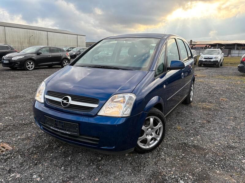 Blau Gebraucht 2005 Opel Meriva Edition Van / Kleinbus | 2.490 € (Etwas zu teuer) - Bild 1/4