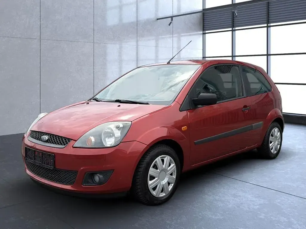 Gebraucht Ford Fiesta Trend 80 PS (58 kW) 2006 Rot Kleinwagen