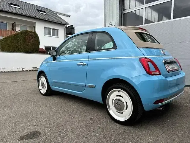 Gebraucht Fiat 500C 100 PS (73 kW) 2019 Blau Cabrio