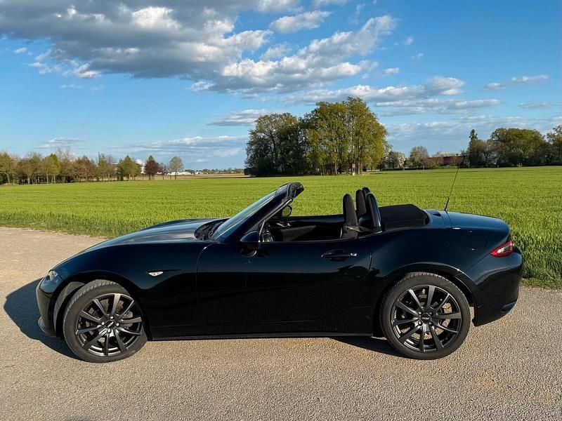 Usata Mazda MX5 131 CV (96 kW) 2015 Nero Cabrio