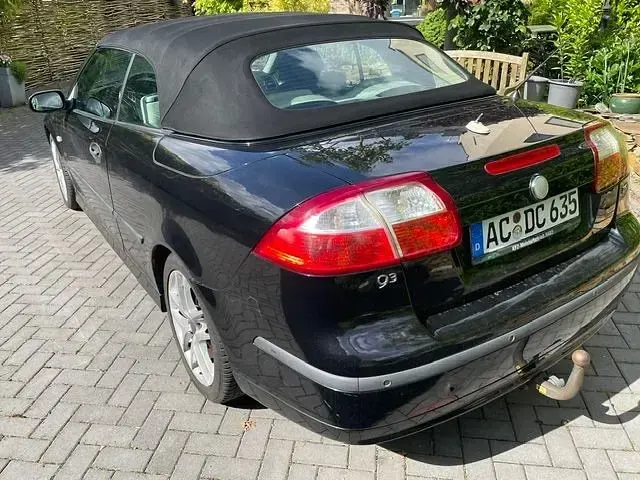 Używany Saab 9-3 Cabriolet Vector 209 KM (153 kW) 2005 Czarny Kabriolet