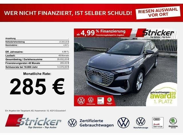 Gebraucht 2022 Audi Q4 Sportback e-tron S-Line SUV | 23.940 € (Guter Preis) - Bild 1/3