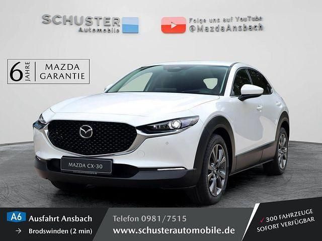 Neu Mazda CX-30 Exclusive 186 PS (136 kW) 2025 Snowflake white pearl SUV