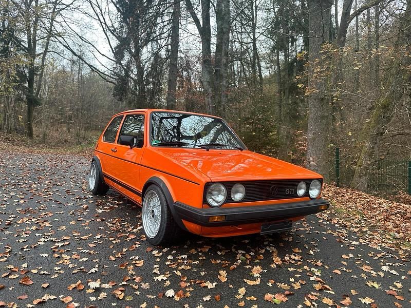 Gebraucht VW Golf I GTI 140 PS (102 kW) 1982 Orange Kleinwagen