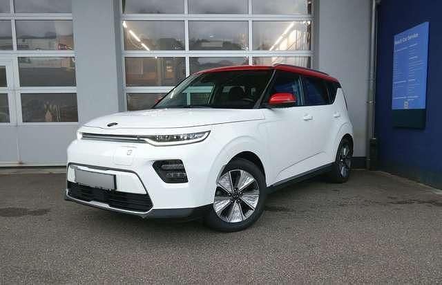 Weiß Gebraucht 2021 Kia Soul EV Vision SUV | 20.260 € (Fairer Preis) - Bild 1/1
