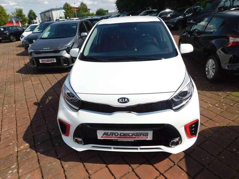 Weiß Gebraucht 2021 Kia Picanto GT-Line Kleinwagen | 14.980 € (Etwas zu teuer) - Bild 1/4
