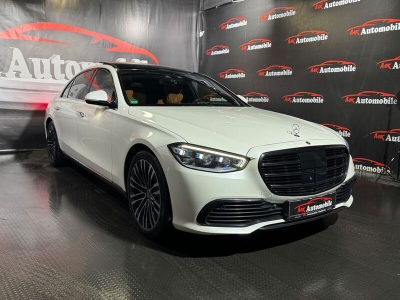Weiß Gebraucht 2021 Mercedes S400 Limousine | 81.990 € (Fairer Preis) - Bild 1/4