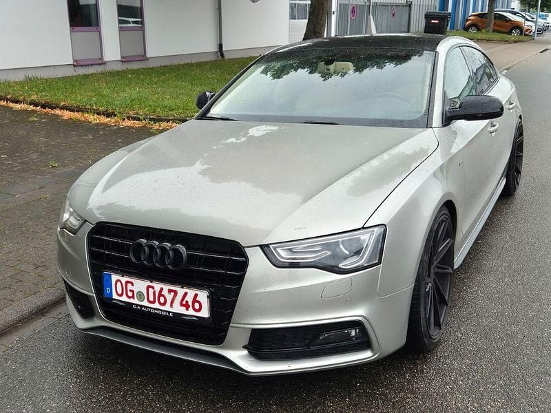 Silber Gebraucht 2012 Audi A5 Sportback S-Line Limousine | 9.888 € (Guter Preis) - Bild 1/4