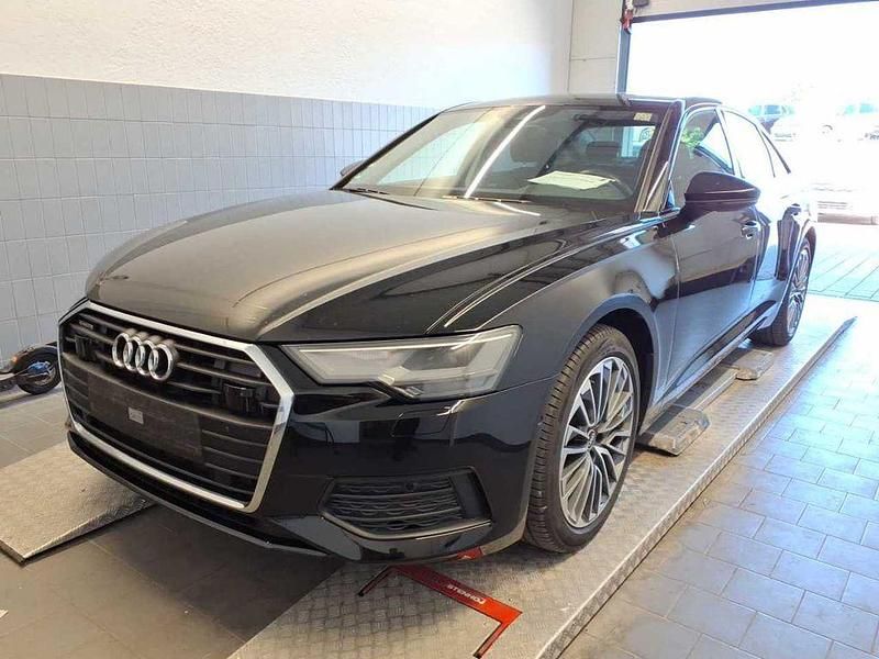 Brillantschwarz Gebraucht 2021 Audi A6 Design Limousine | 31.440 € (Superpreis) - Bild 1/4