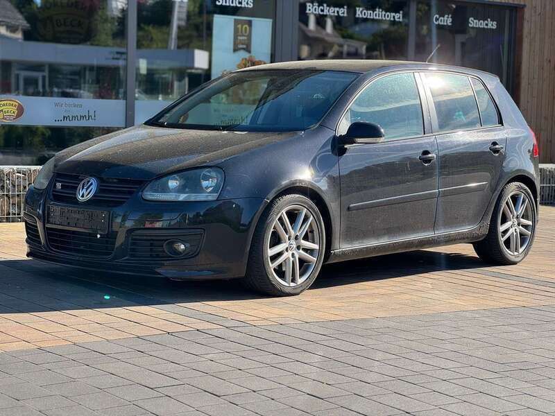 Schwarz Gebraucht 2007 VW Golf V GT Limousine | 1.190 € (Superpreis) - Bild 1/4