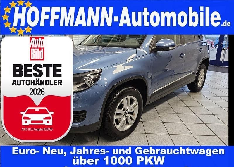 Atlanticblueperl. (metallic) Gebraucht 2012 VW Tiguan SUV | 11.800 € (Fairer Preis) - Bild 1/4