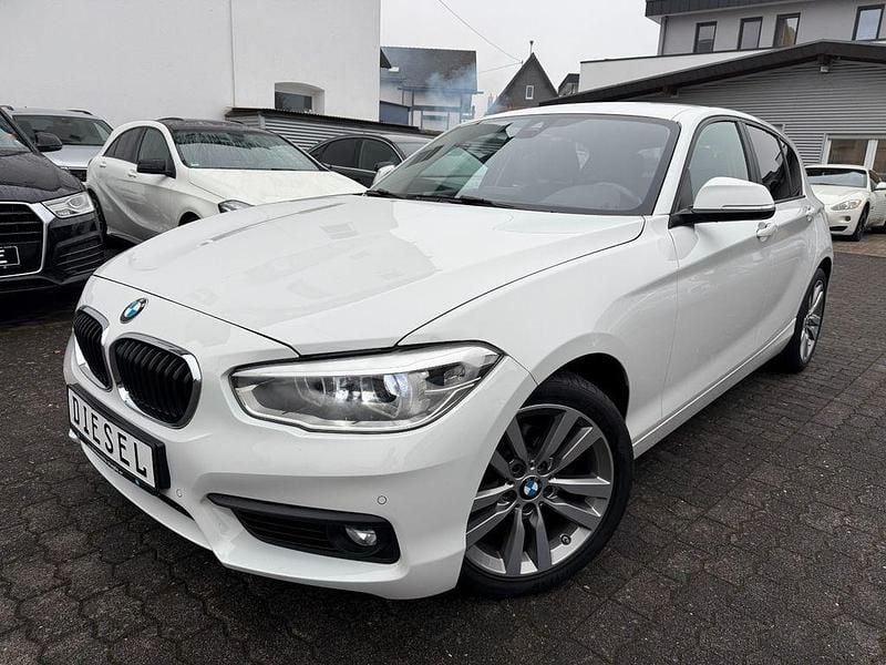 Weiß Gebraucht 2017 BMW 118 Advantage Kleinwagen | 10.900 € (Etwas zu teuer) - Bild 1/4