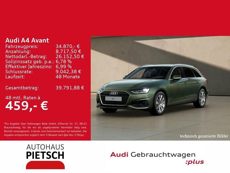 Grün Gebraucht 2024 Audi A4 Ambiente Kombi | 34.870 € (Etwas zu teuer) - Bild 1/4