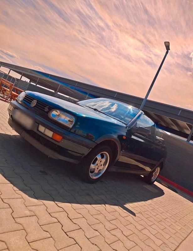 Grün Gebraucht 1998 VW Golf Cabriolet Cabrio | 850 € (Superpreis) - Bild 1/4