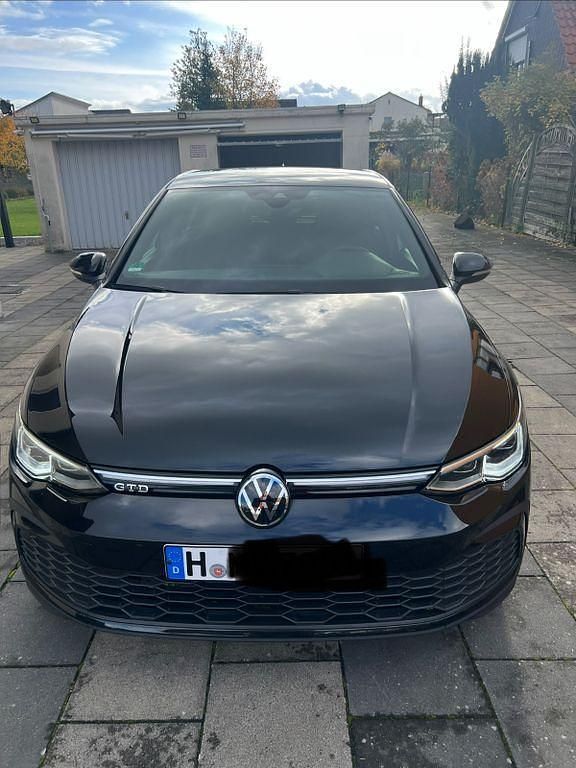 Gebraucht VW Golf VIII GTD 200 PS (147 kW) 2024 Schwarz Limousine