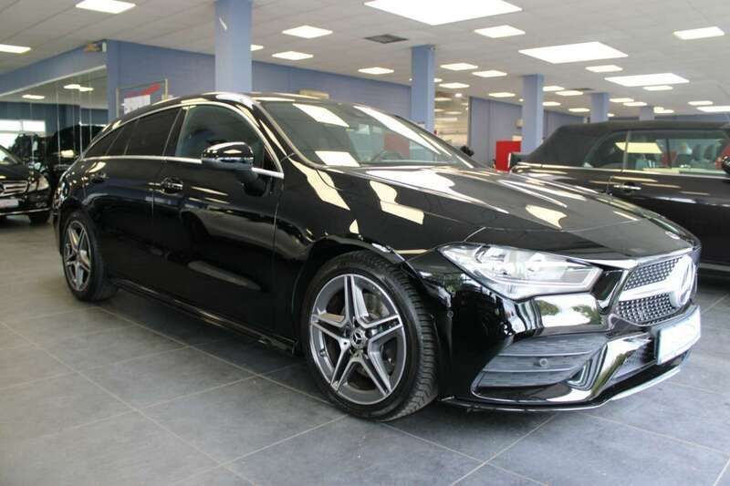 Schwarz Gebraucht 2020 Mercedes CLA220 AMG line Limousine | 26.980 € (Superpreis) - Bild 1/4