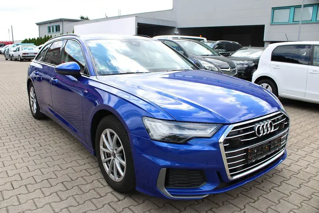 Gebraucht Audi A6 S-Line 204 PS (150 kW) 2022 Blau Kombi