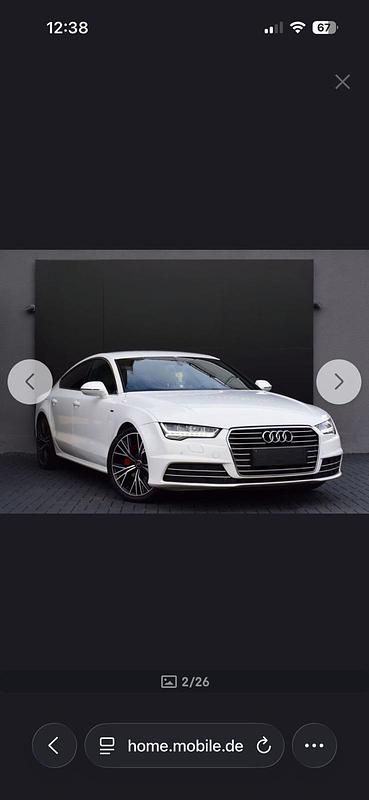 Gebraucht Audi A7 190 PS (139 kW) 2017 Weiß Kleinwagen