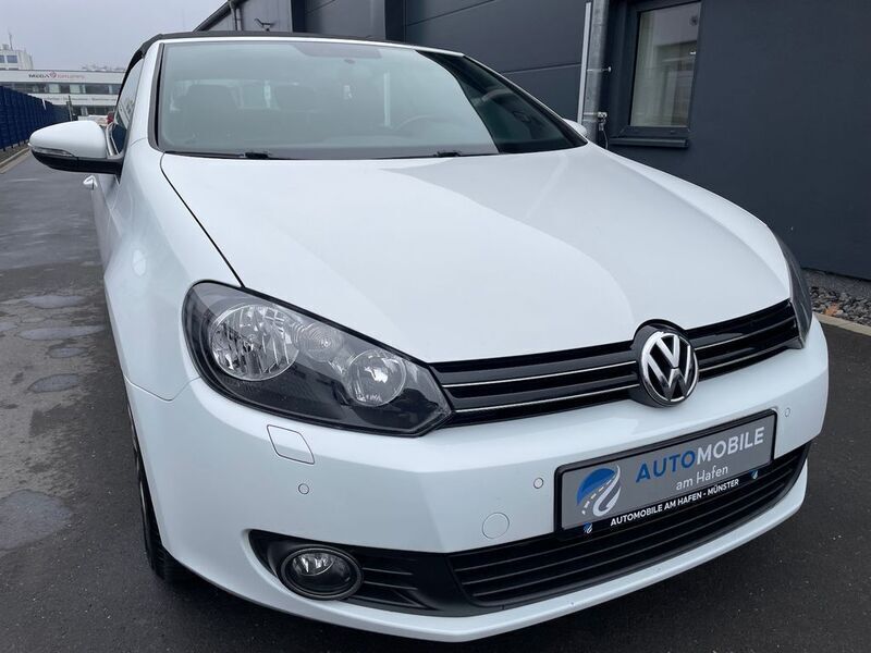 Weiß Gebraucht 2011 VW Golf Cabriolet Cabrio | 9.990 € (Fairer Preis) - Bild 1/4
