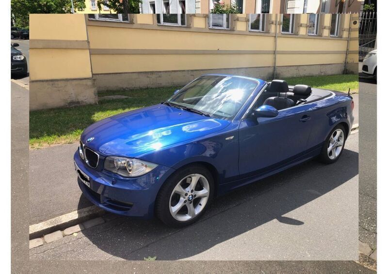 Gebraucht BMW 123 Cabriolet 204 PS (150 kW) 2009 Blau Cabrio