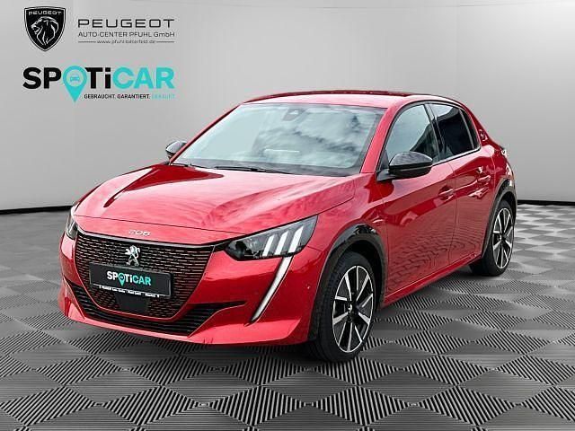 Rot Gebraucht 2020 Peugeot e-208 Allure GT-Line Kleinwagen | 15.899 € (Fairer Preis) - Bild 1/4