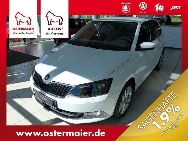 Gebraucht Skoda Fabia Joy 90 PS (66 kW) 2016 Weiß metallic Kleinwagen