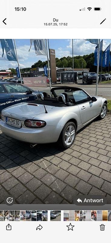 Gebraucht Mazda MX5 Energy 126 PS (92 kW) 2006 Silber Cabrio