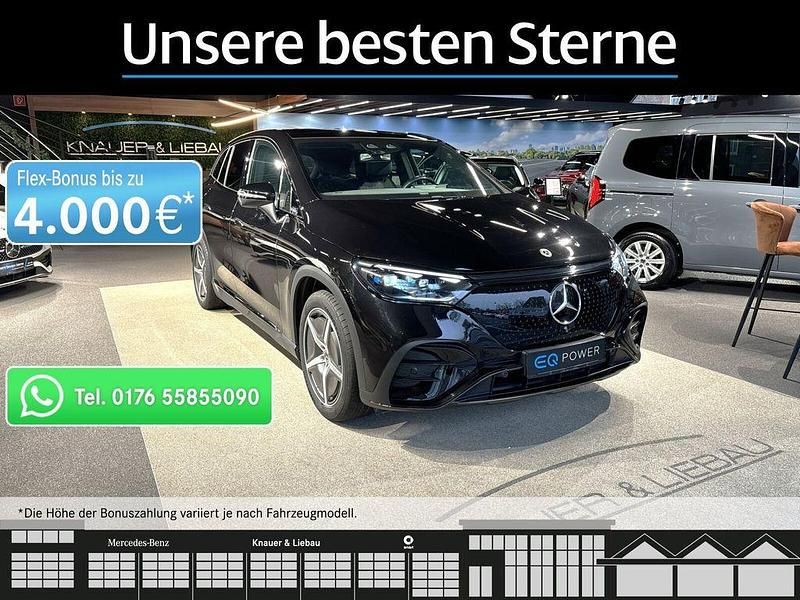 Schwarz Gebraucht 2024 Mercedes EQE350 SUV AMG line SUV | 66.660 € (Fairer Preis) - Bild 1/4