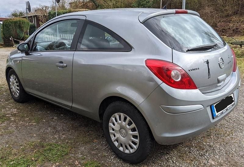 Gebraucht Opel Corsa 69 PS (50 kW) 2012 Grau Kleinwagen