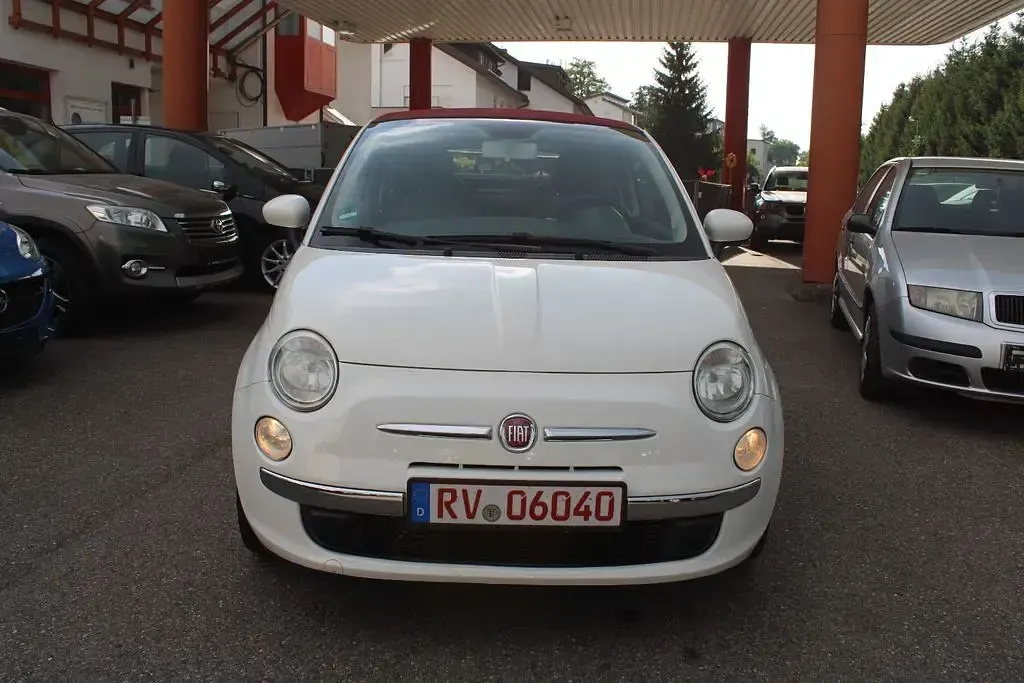 Gebraucht Fiat 500C Lounge 95 PS (69 kW) 2011 Weiß Cabrio