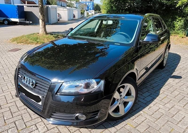 Schwarz Gebraucht 2009 Audi A3 Sportback Ambition Limousine | 5.800 € (Fairer Preis) - Bild 1/4