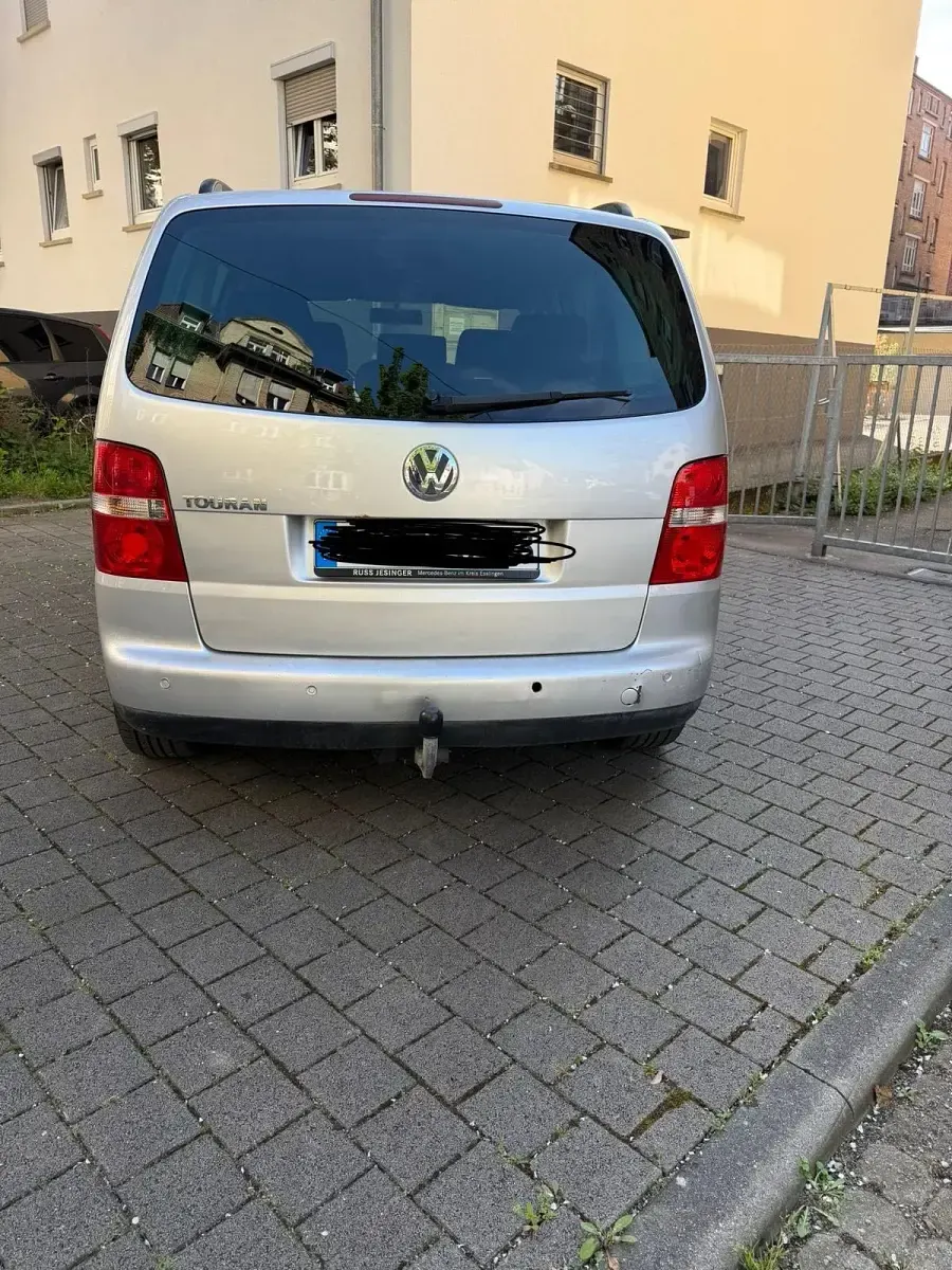 Gebraucht VW Touran 122 PS (89 kW) 2005 Silber Van / Kleinbus
