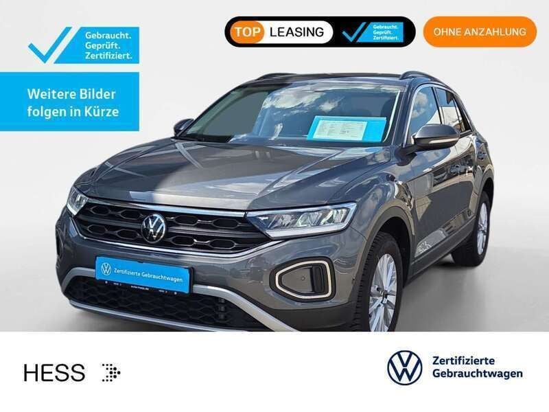 Grau Gebraucht 2024 VW T-Roc Life SUV | 22.199 € (Guter Preis) - Bild 1/3