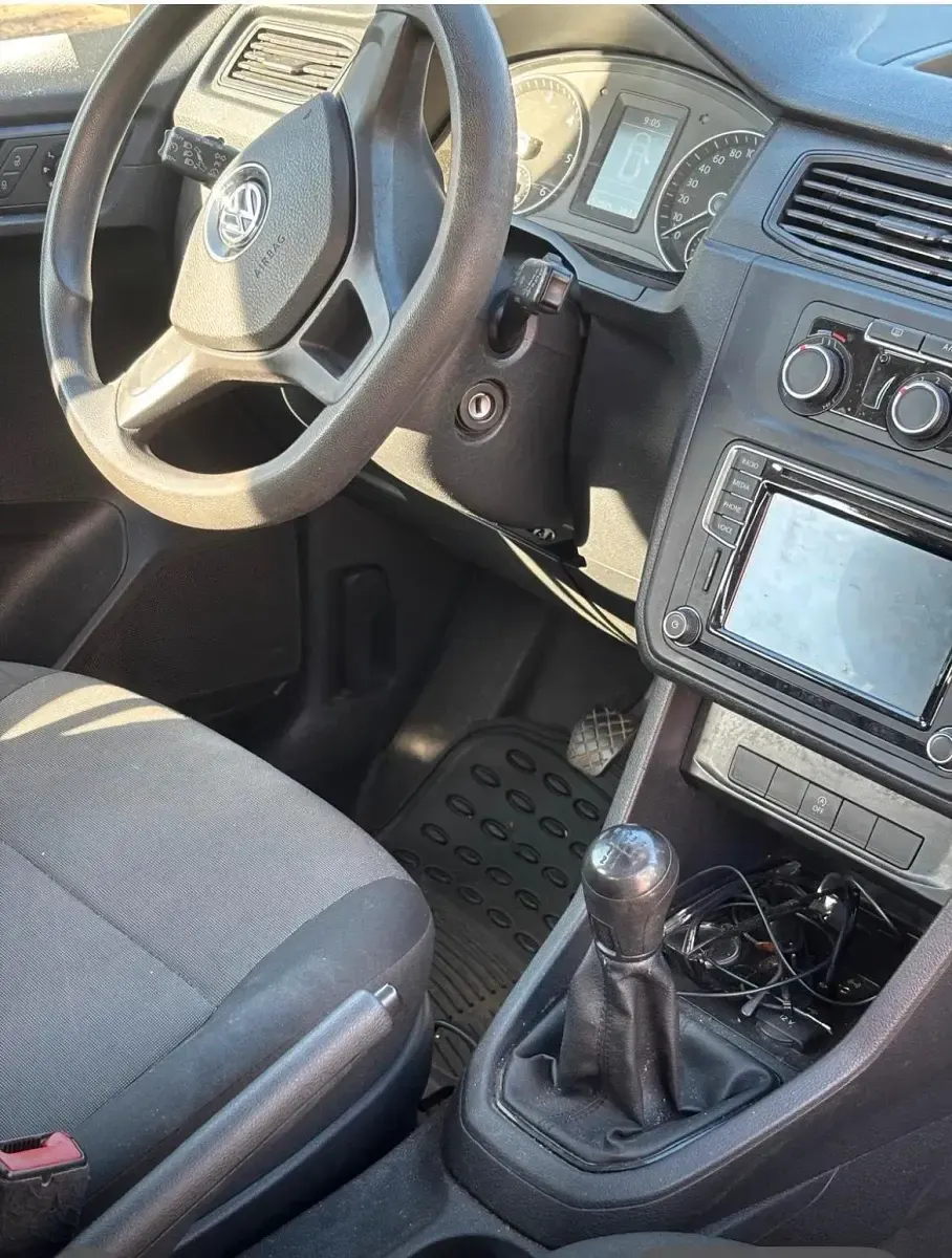 Gebraucht VW Caddy 102 PS (75 kW) 2015 Weiß Van / Kleinbus