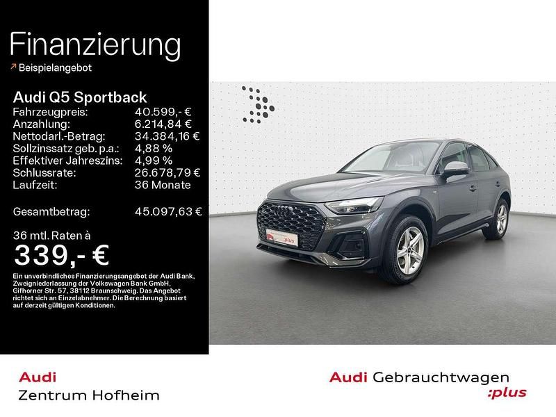 Gebraucht Audi Q5 S-Line 204 PS (150 kW) 2022 Daytonagrau perleffekt SUV
