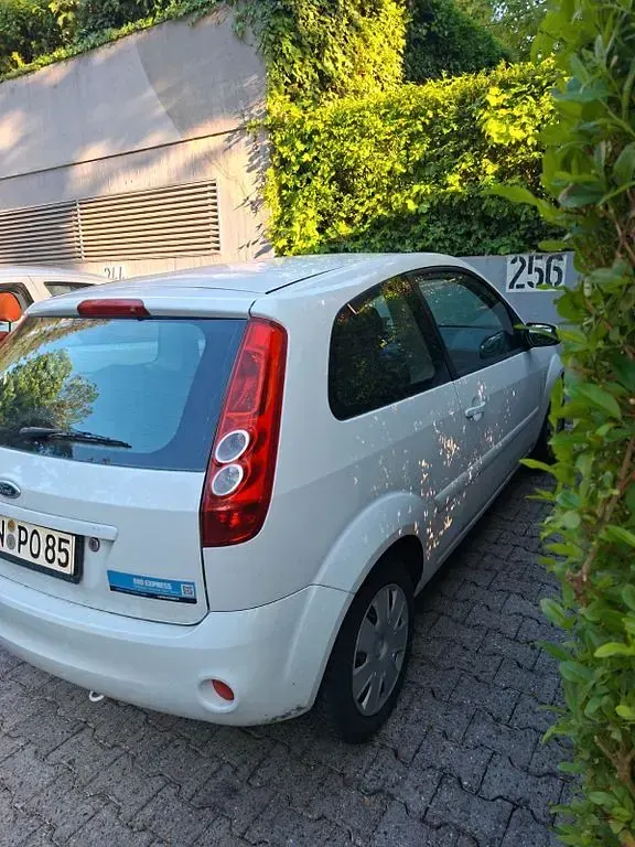 Gebraucht Ford Fiesta 80 PS (58 kW) 2008 Weiß Kleinwagen
