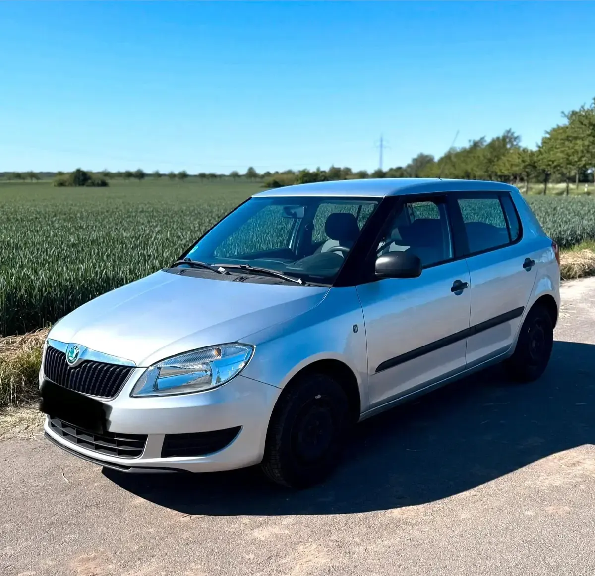 Używany Skoda Fabia 69 KM (50 kW) 2011 Srebrny Hatchback