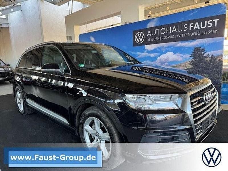 Schwarz metallic Gebraucht 2018 Audi Q7 S-Line SUV | 29.950 € (Guter Preis) - Bild 1/4