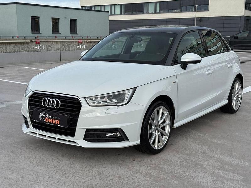 Weiß Gebraucht 2015 Audi A1 Sportback S-Line Kleinwagen | 14.199 € (Fairer Preis) - Bild 1/4