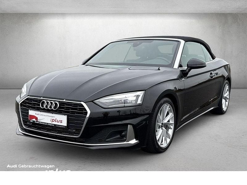 Schwarz Gebraucht 2021 Audi A5 Cabriolet Advanced Plus Cabrio | 27.380 € (Guter Preis) - Bild 1/4