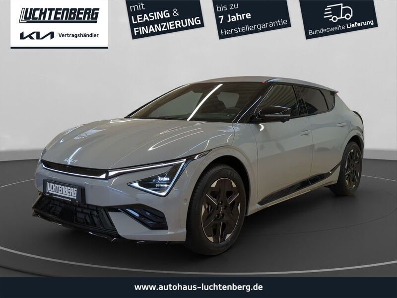 Grau Neu 2025 Kia EV6 GT-Line SUV | 46.820 € (Superpreis) - Bild 1/4
