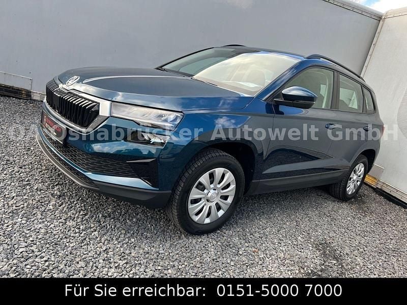 Blau Gebraucht 2022 Skoda Karoq SUV | 18.990 € (Superpreis) - Bild 1/3