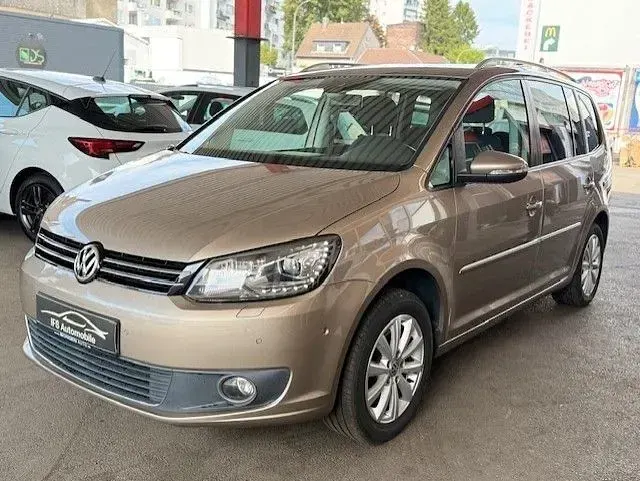 Gebraucht VW Touran Highline 150 PS (110 kW) 2013 Beige Van / Kleinbus