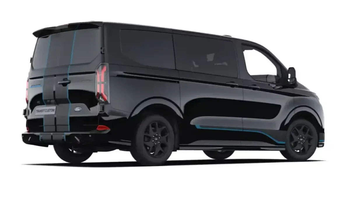 Neu Ford E-Transit Sport 160 kW (218 PS) 2026 Agate black metallic Van