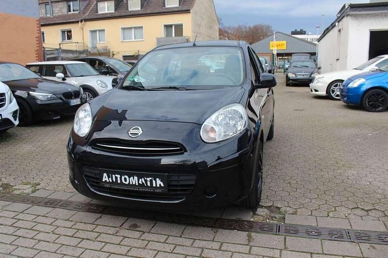 Bluish black Gebraucht 2012 Nissan Micra Acenta Kleinwagen | 7.850 € (Teuer) - Bild 1/4