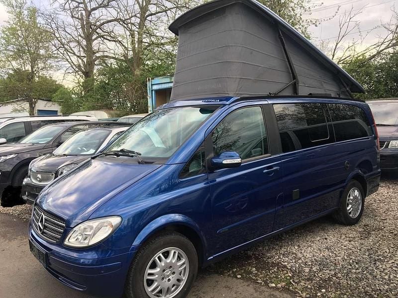 Jaspisblau metallic Gebraucht 2006 Mercedes Viano Marco Polo Van / Kleinbus | 20.900 € - Bild 1/4