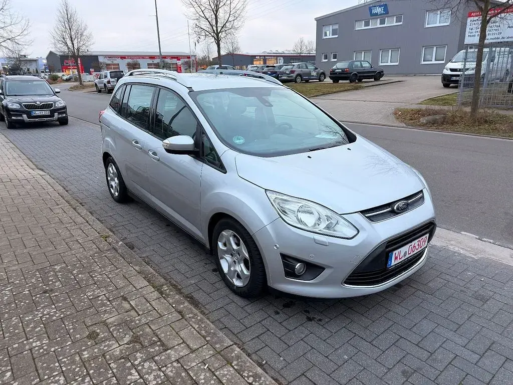 Gebraucht Ford Grand C-Max Trend 116 PS (85 kW) 2011 Silber Van / Kleinbus