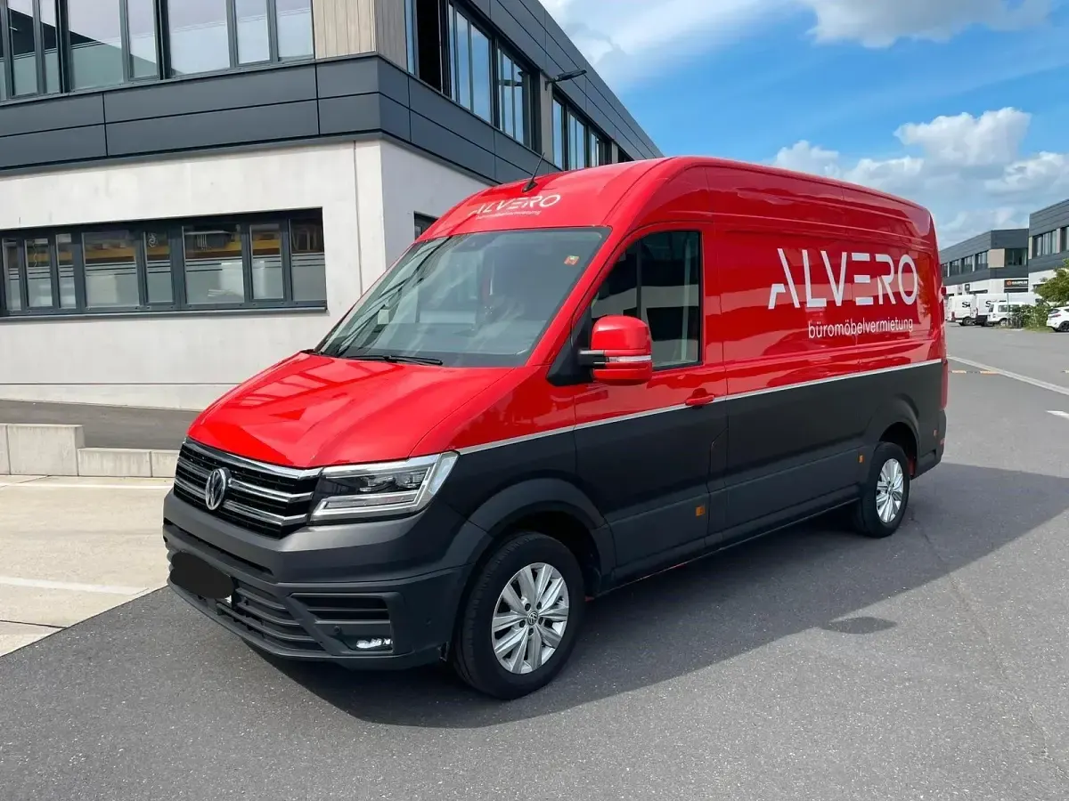 Gebraucht VW Crafter 140 PS (102 kW) 2021 Rot Van