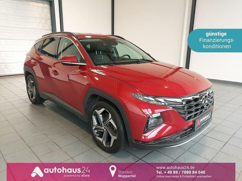 Rot Gebraucht 2023 Hyundai Tucson Prime SUV | 24.990 € (Fairer Preis) - Bild 1/4