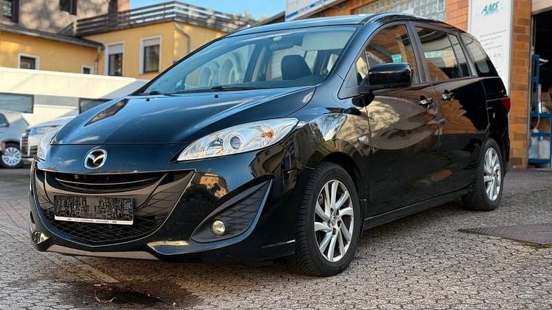 Schwarz Gebraucht 2011 Mazda 5 Center-Line Van / Kleinbus | 2.999 € (Guter Preis) - Bild 1/4